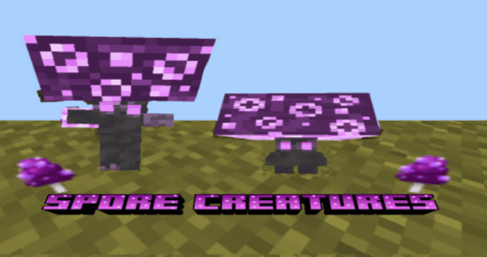 Spore Creatures Addon (1.19) - MCPE/Bedrock Mod 1