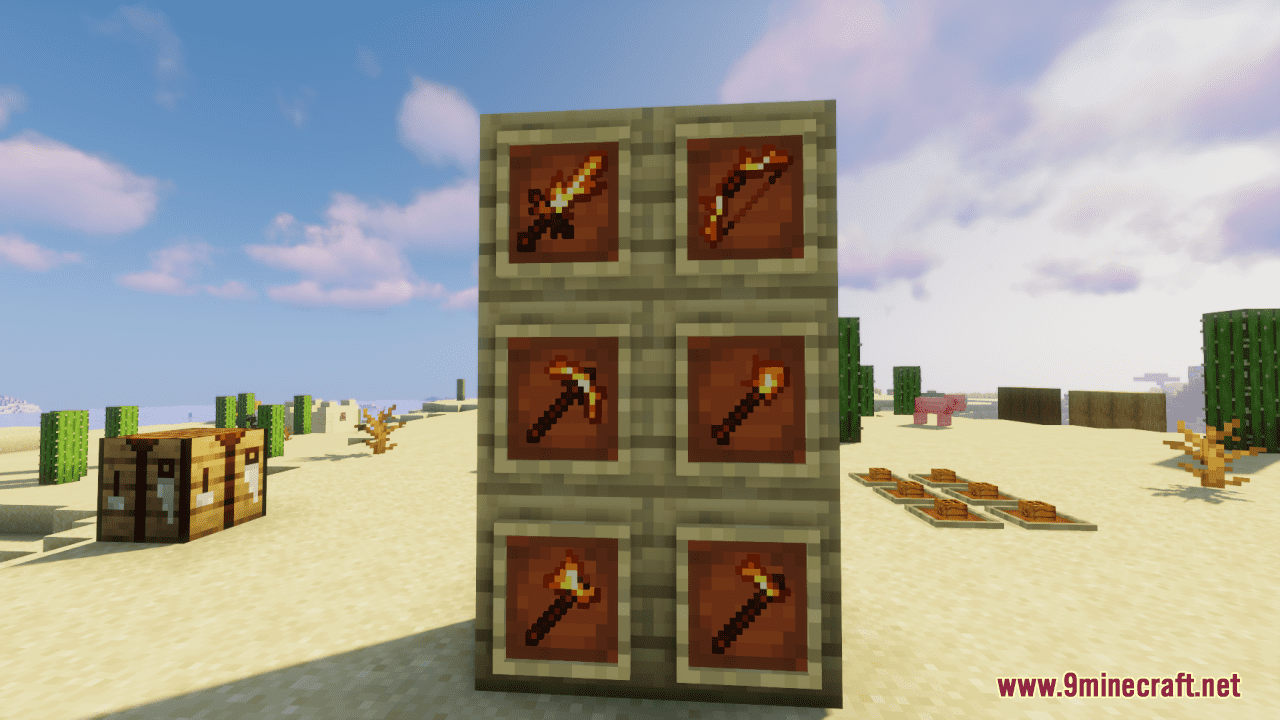 Spryzeen's Fire Tools Resource Pack (1.20.6, 1.20.1) - Texture Pack 13