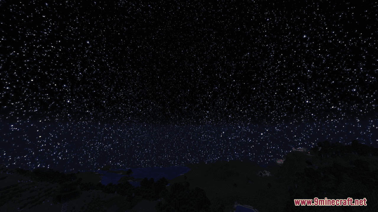 Starry Black Hole Sky Resource Pack (1.20.6, 1.20.1) - Texture Pack 6