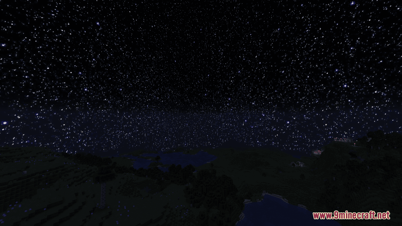 Starry Black Hole Sky Resource Pack (1.20.6, 1.20.1) - Texture Pack 9