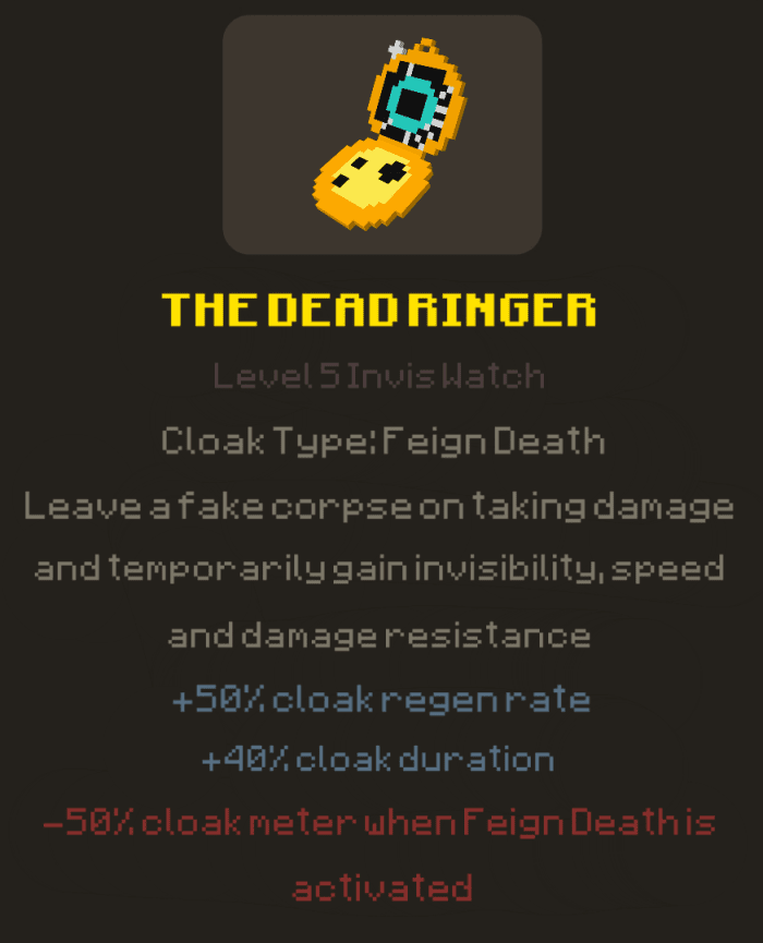 TF2 Dead Ringer Addon (1.19) - MCPE/Bedrock Mod 2