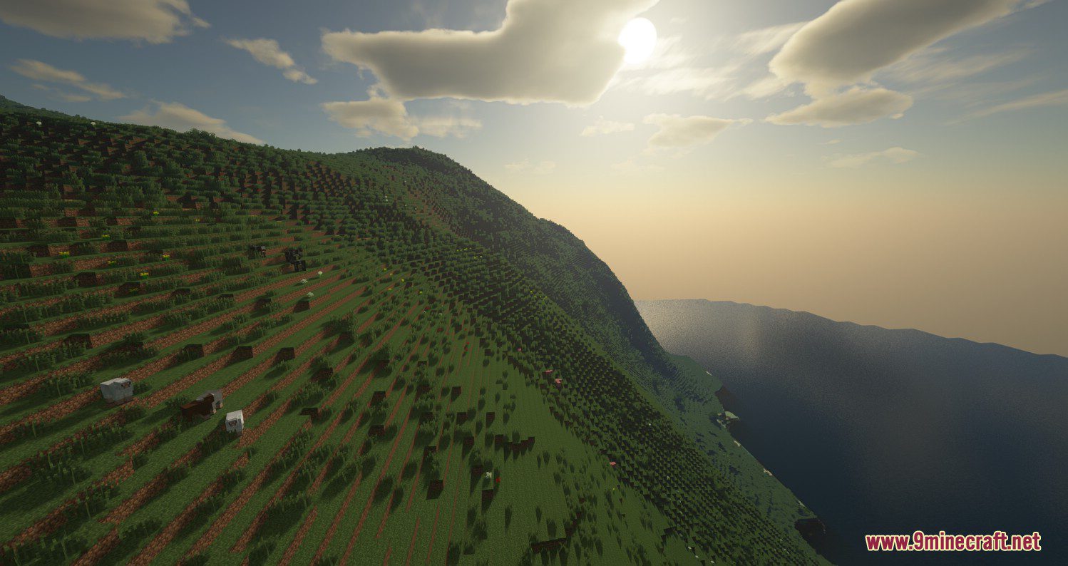 Terra 1 to 1 Mod (1.12.2) - Minecraft Terrain Generating 6