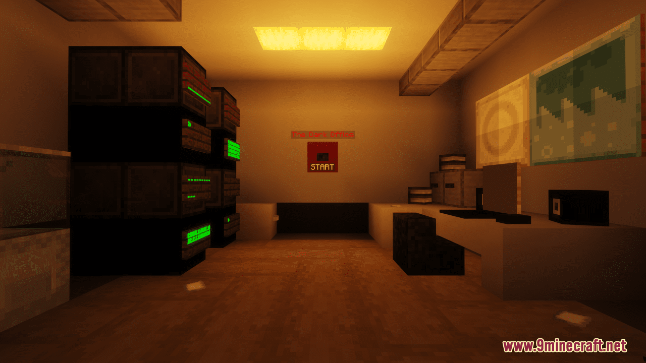 The Dark Office Map (1.19.3, 1.18.2) - Escape The Office 2