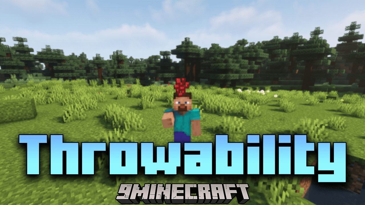 Throwability Mod (1.19.3, 1.18.2) - Everything Throwable 1