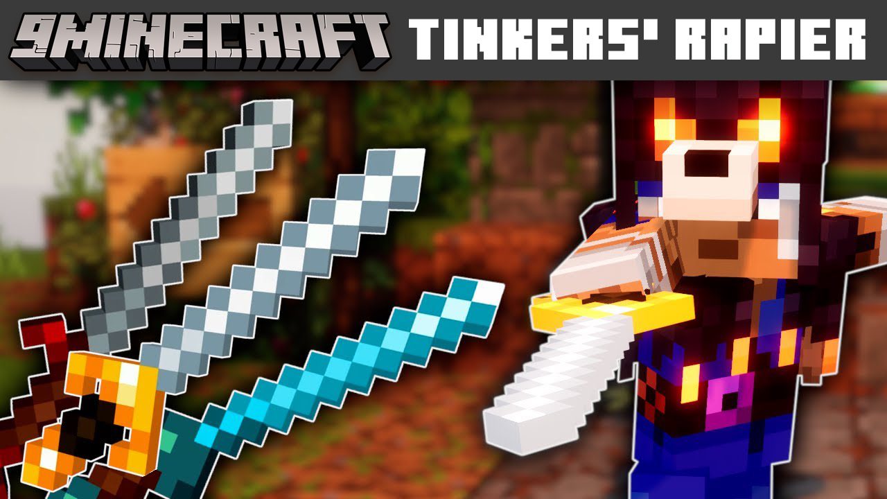 Tinkers' Rapier Mod (1.18.2, 1.16.5) - Take the Sword and Get Prepared for the Fight 1