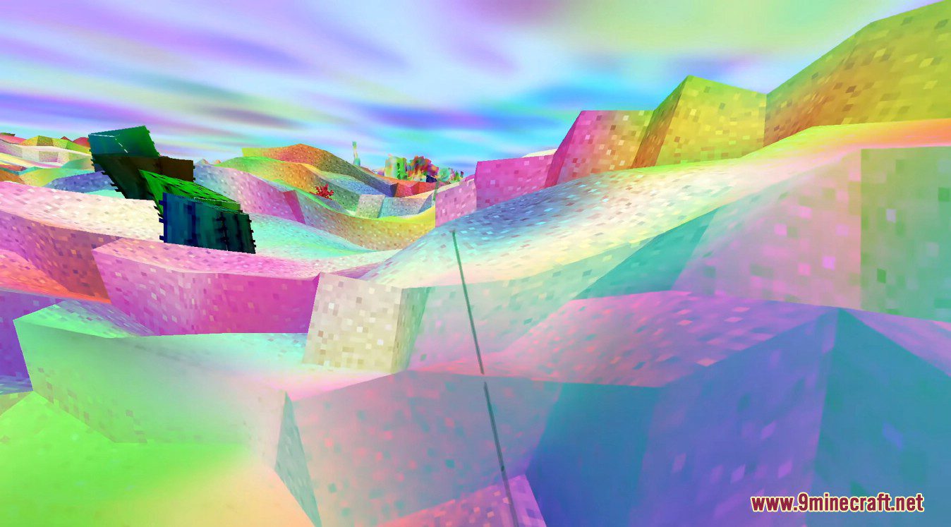 Trippy Shaders (1.21.1, 1.20.1) - The world is so Colorful and Messy 8