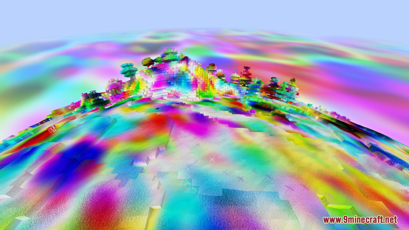 Trippy Shaders (1.21.1, 1.20.1) - The world is so Colorful and Messy 10