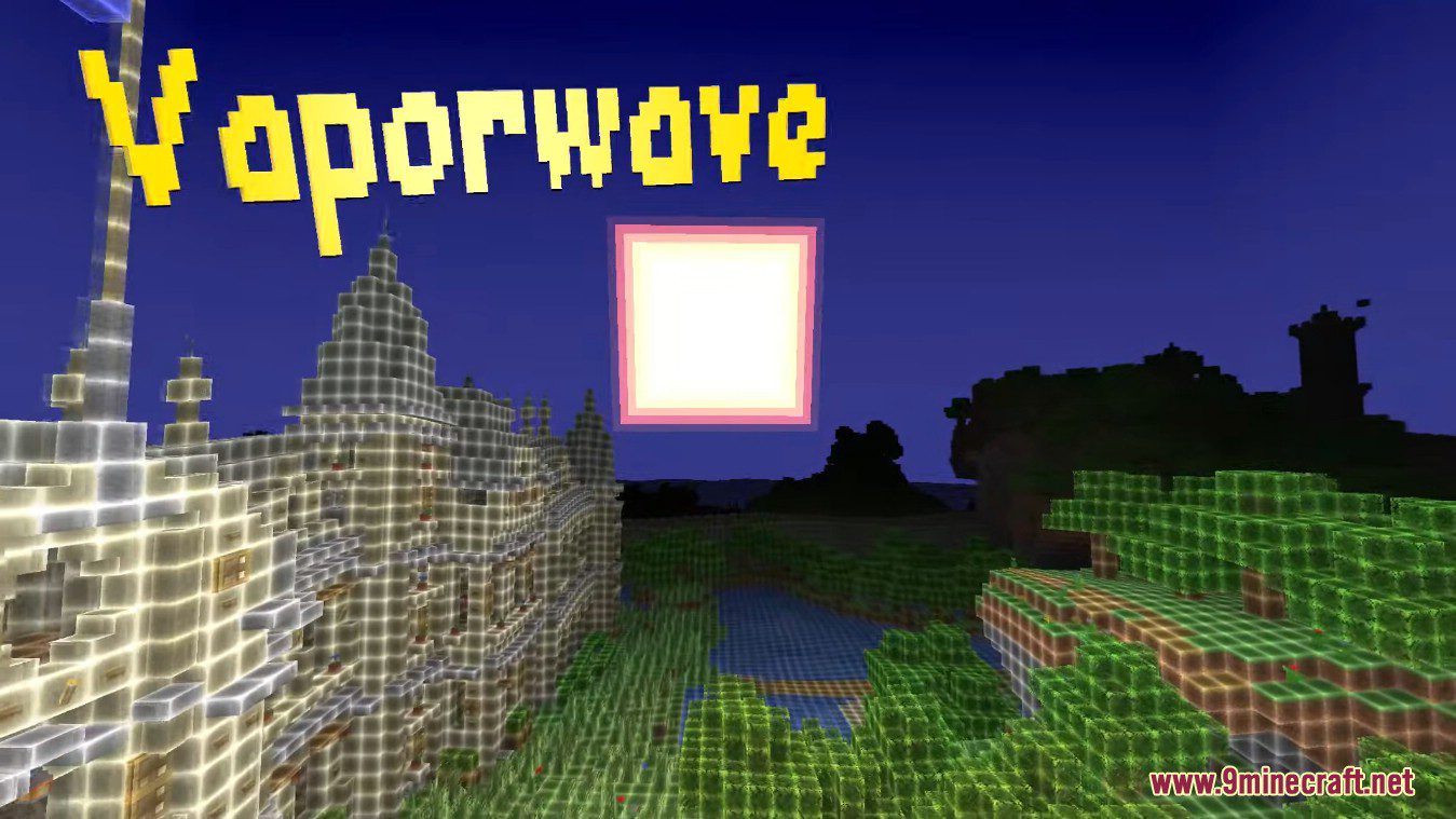 Vaporwave Shaders (1.21, 1.20.1) - Waviness and Lighting 6