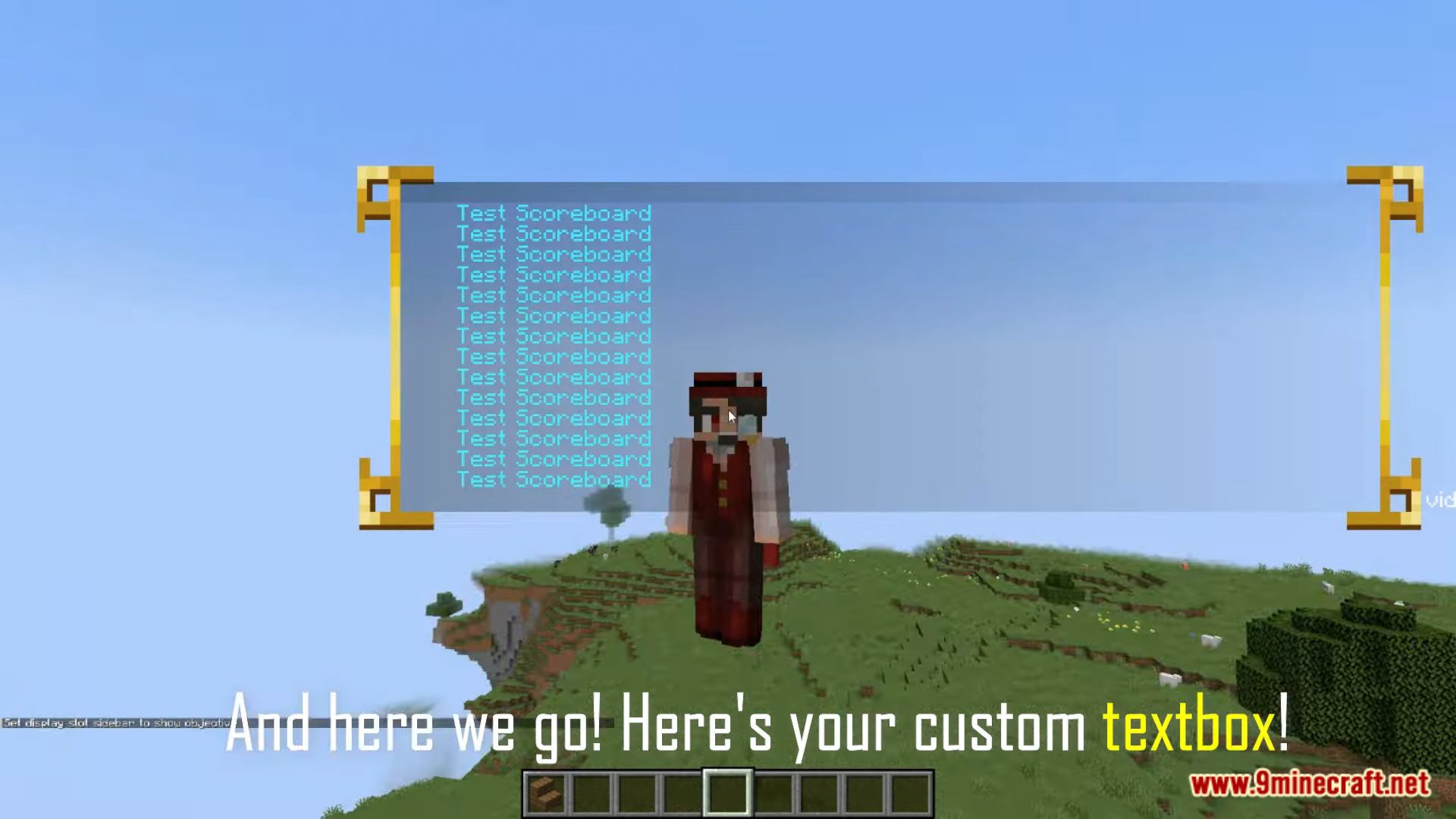 Visible Textbox Data Pack (1.19.4, 1.19.2) - Pop-up Text In Minecraft! 15