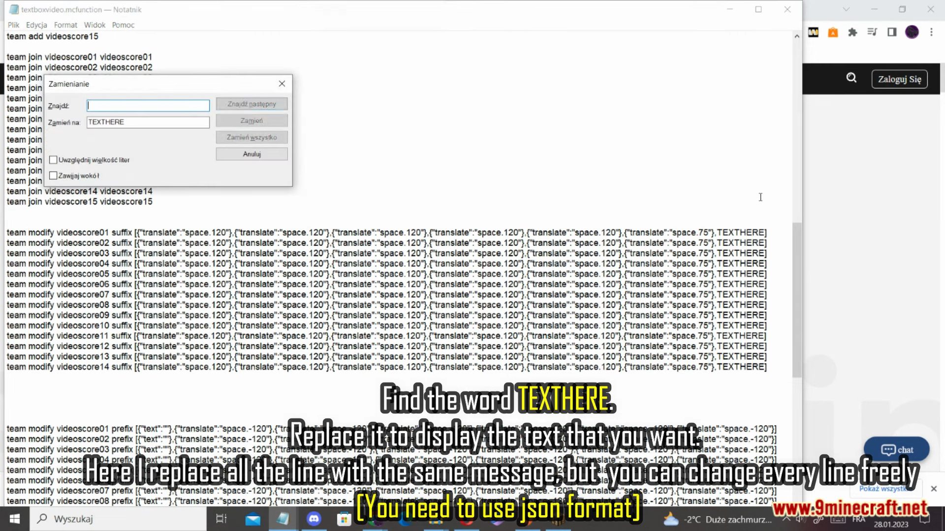 Visible Textbox Data Pack (1.19.4, 1.19.2) - Pop-up Text In Minecraft! 10