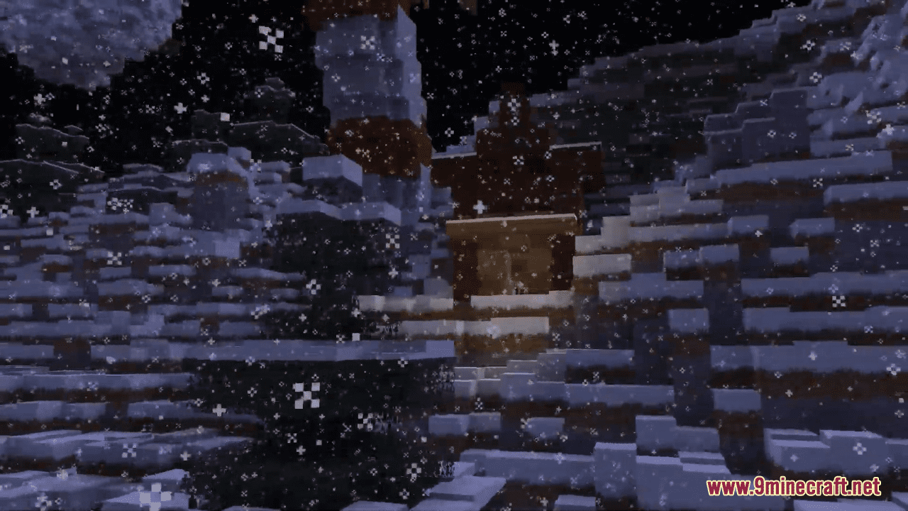 Winter Valley Map (1.21.1, 1.20.1) - A Festive and Snowy Land 4