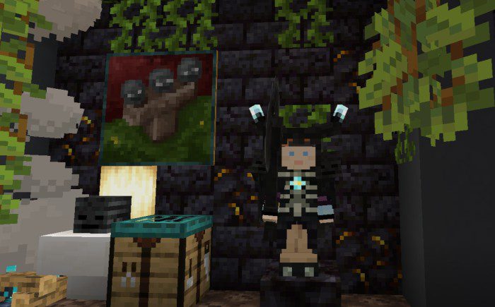 Wither Armor Addon (1.19) - MCPE/Bedrock Mod 8