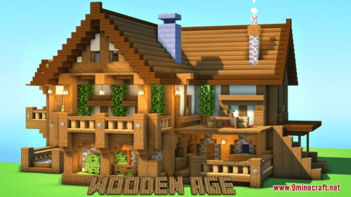 Wooden Age Resource Pack (1.20.6, 1.20.1) – Texture Pack Thumbnail