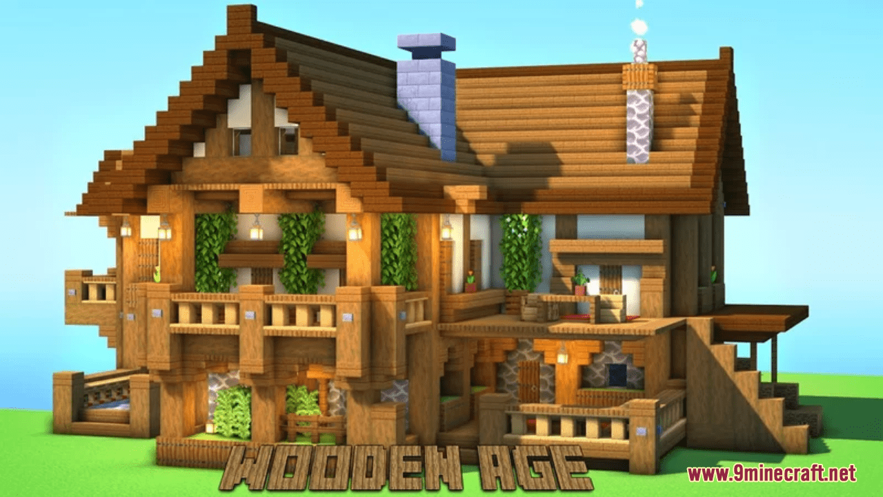 Wooden Age Resource Pack (1.20.6, 1.20.1) - Texture Pack 1