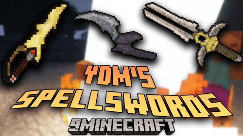 YDM’s Spellswords Mod (1.20.1, 1.19.3) – The Miracle Of Swords Thumbnail