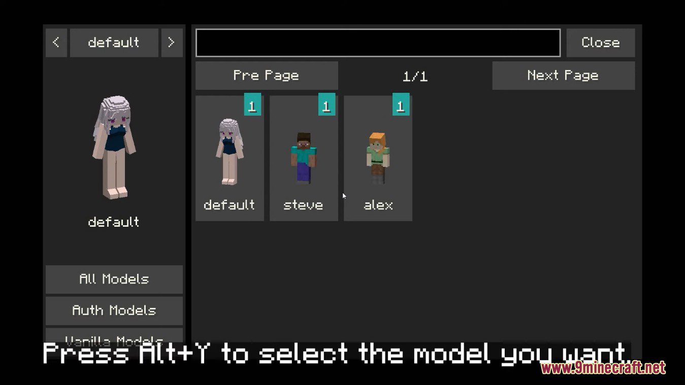 Yes Steve Model Mod (1.20.1, 1.19.4) - Improved Player Model 8