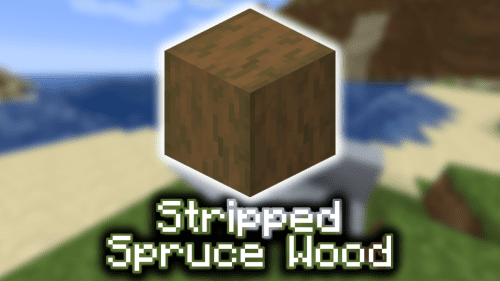 Stripped Spruce Wood – Wiki Guide Thumbnail