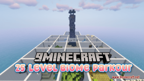 25 Level Biome Parkour Map (1.21.1, 1.20.1) – Never Enough! Thumbnail