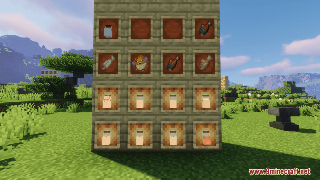 3D Realistic Buckets Resource Pack (1.20.6, 1.20.1) - Texture Pack 4