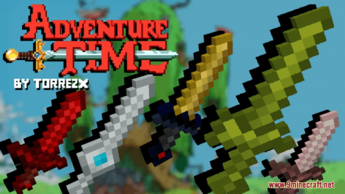 Adventure Time Swords Resource Pack (1.20.6, 1.20.1) – Texture Pack Thumbnail