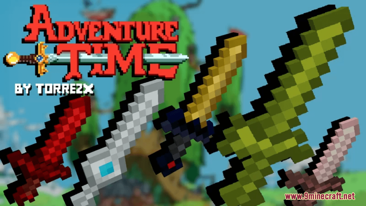 Adventure Time Swords Resource Pack (1.20.6, 1.20.1) - Texture Pack 1