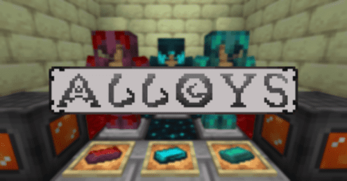 Alloys Addon (1.19) – MCPE/Bedrock Mod Thumbnail