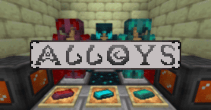 Alloys Addon (1.19) - MCPE/Bedrock Mod 1