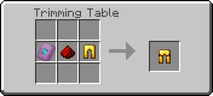 Armor Trims Addon (1.20, 1.19) - MCPE/Bedrock Mod 22