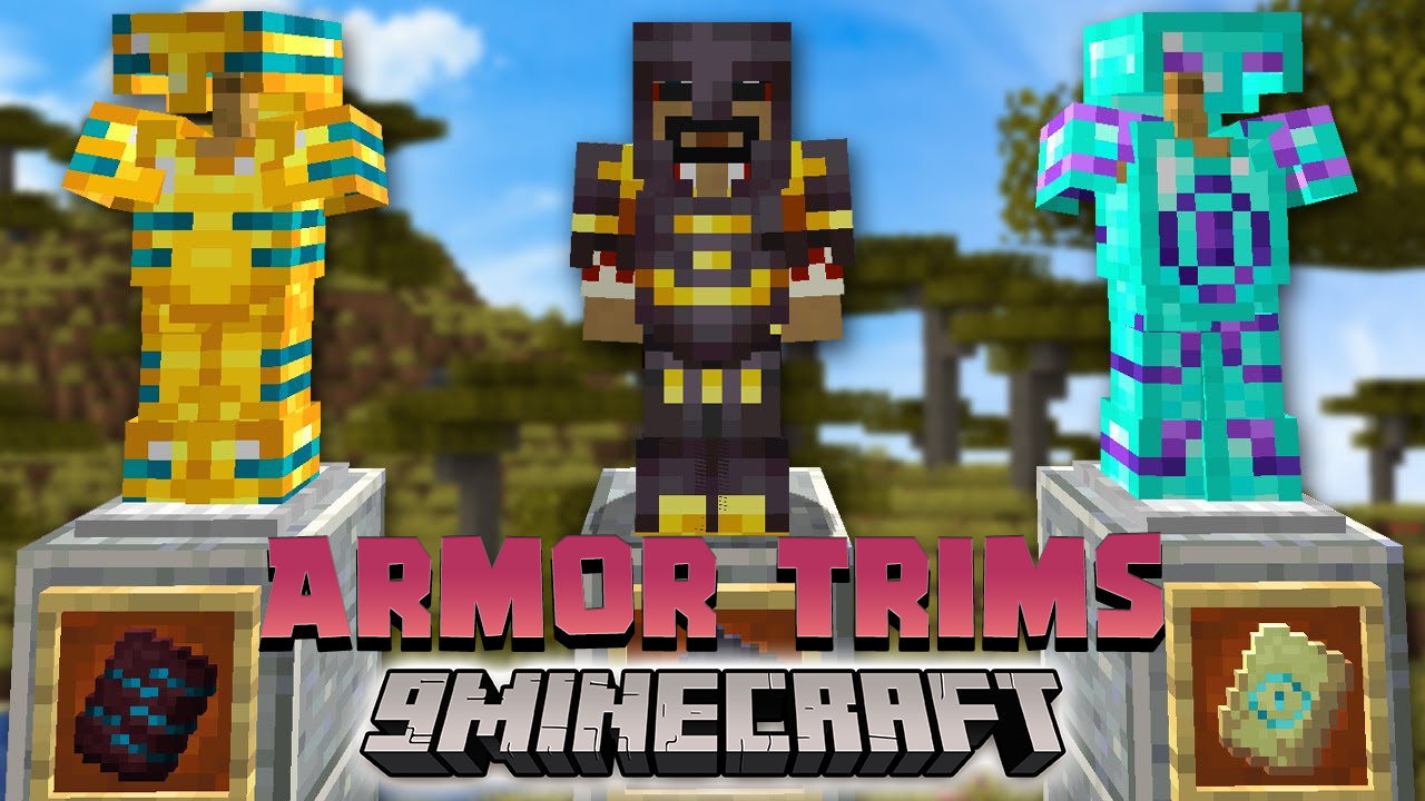 Armor Trims Data Pack (1.19.4, 1.19.2) - More Armor! 1