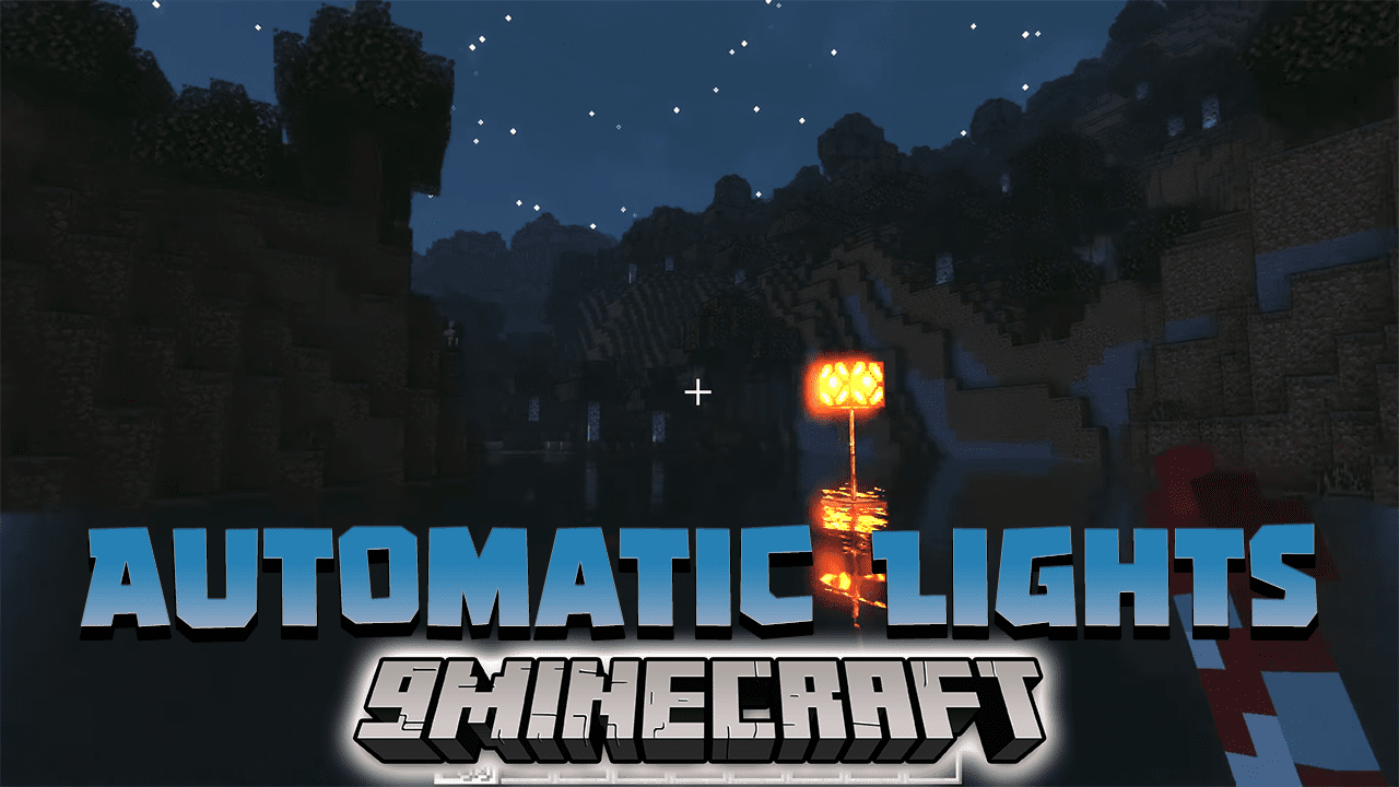 Automatic Lights Data Pack (1.19.4, 1.19.2) - Light Your Way! 1