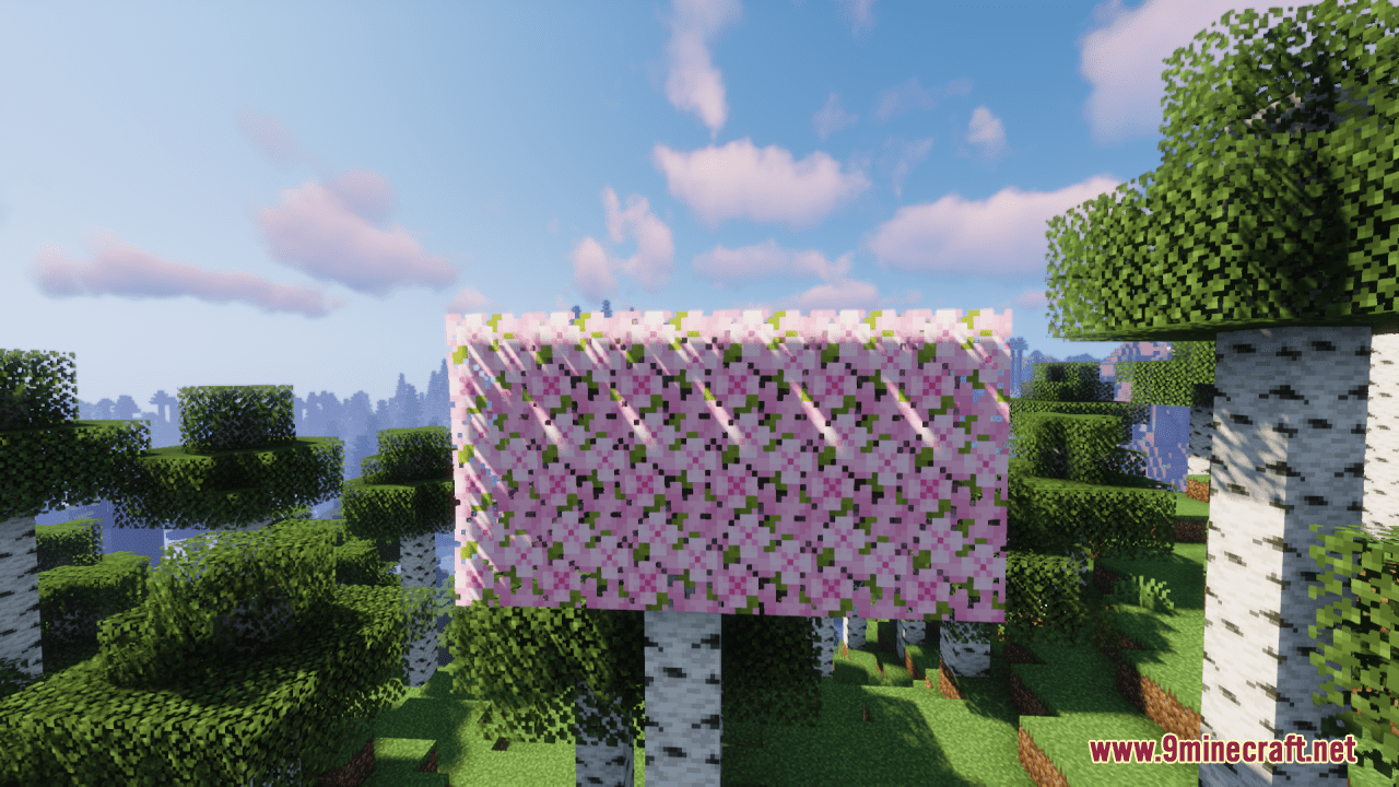 Azalea And Oak To Cherry Resource Pack (1.20.6, 1.20.1) - Texture Pack 3