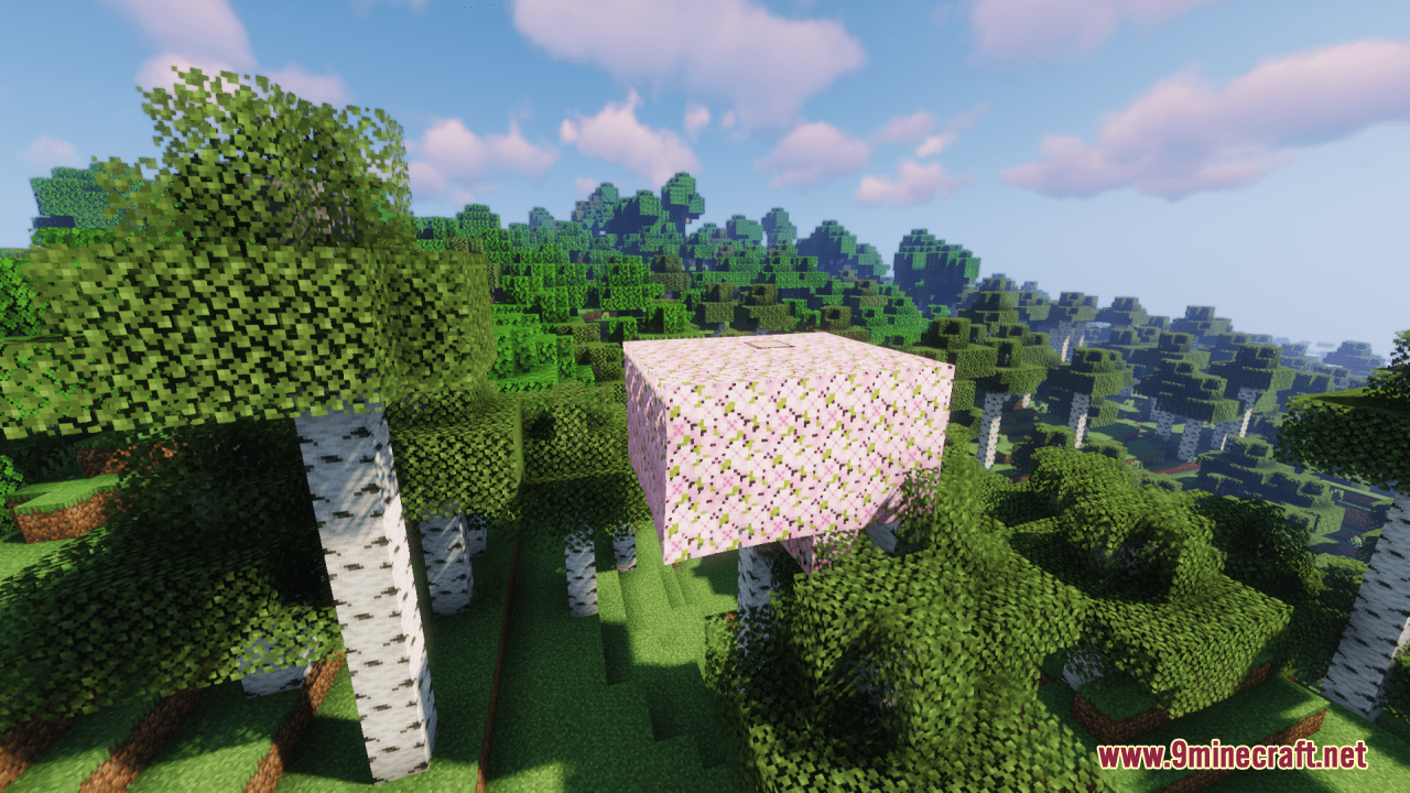 Azalea And Oak To Cherry Resource Pack (1.20.6, 1.20.1) - Texture Pack 5