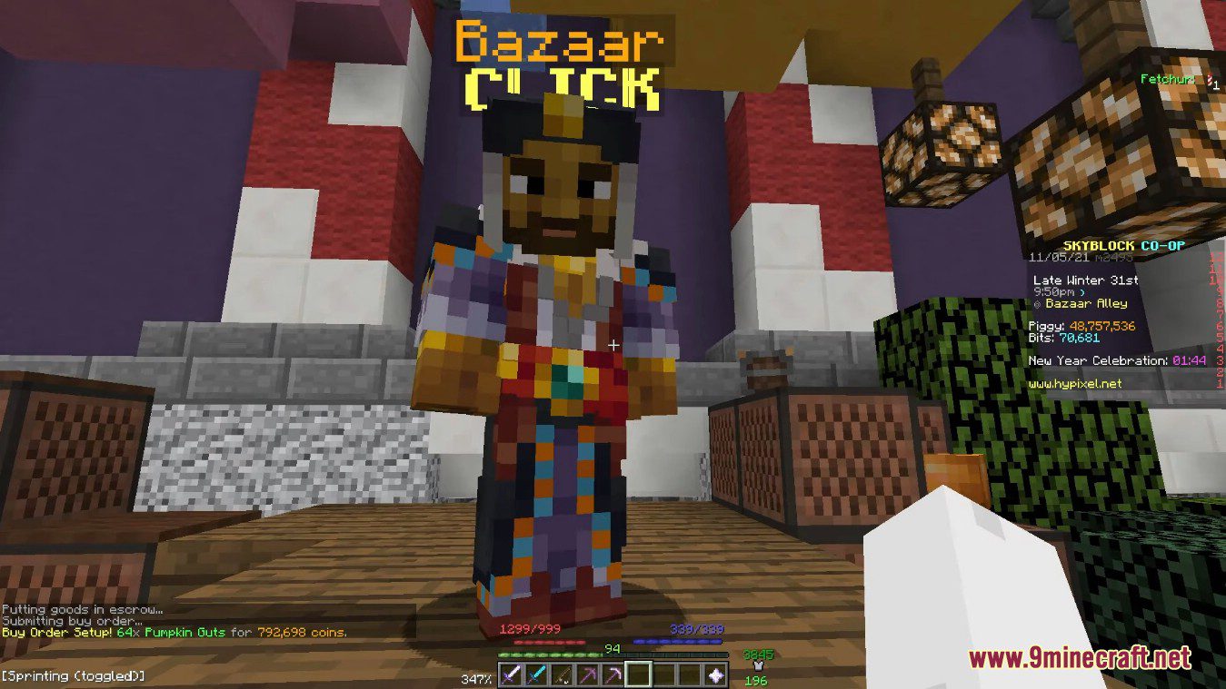 BazaarNotifier Mod (1.8.9) - Bazaar Flipping Bot for Money 8