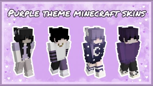 Best Purple Hoodie Minecraft Skins in 2023 Thumbnail