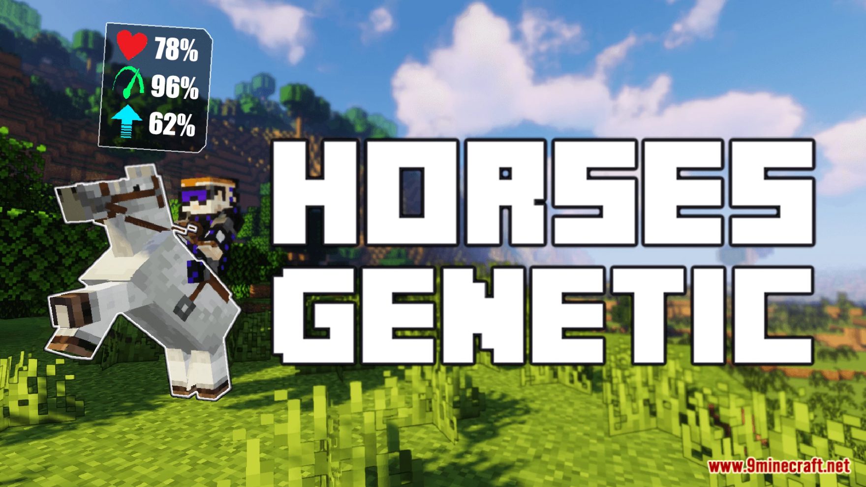 Better Horses Data Pack (1.19.4, 1.19.2) - Check Your Horses Stats! 11