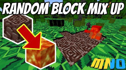 Block Texture Random Mix-Up Addon (1.19) – MCPE/Bedrock Mod Thumbnail