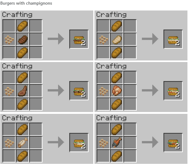 Burger Mod (1.20.4, 1.19.4) - Extend the Vanilla Food 13