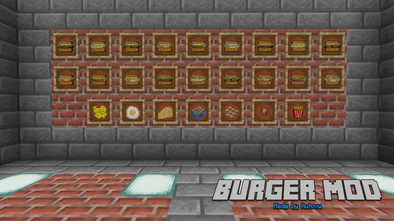 Burger Mod (1.20.4, 1.19.4) - Extend the Vanilla Food 5