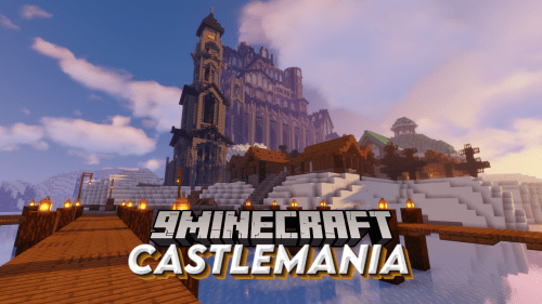 Castlemania Map (1.21.1, 1.20.1) – Castlevania Inspired Castle Thumbnail