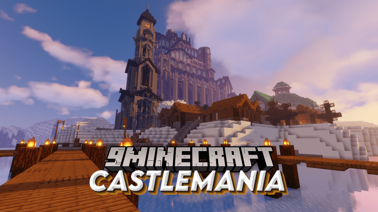 Castlemania Map (1.20.4, 1.19.4) - Castlevania Inspired Castle 1