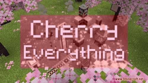 Cherry Everything Resource Pack (1.20.6, 1.20.1) – Texture Pack Thumbnail