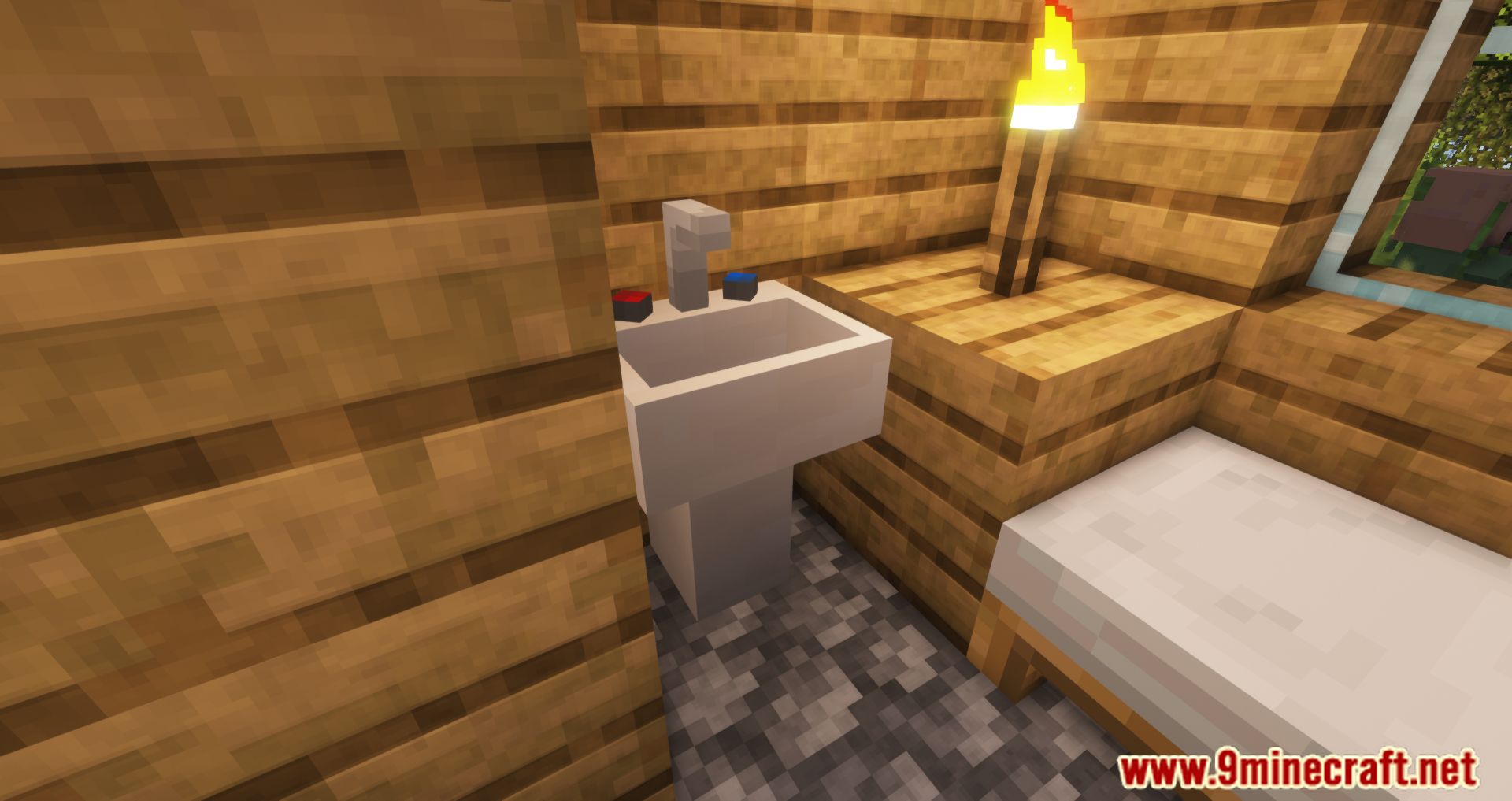 City Blocks Mod (1.16.5) - Sink, Table And Chairs, And Your House 2