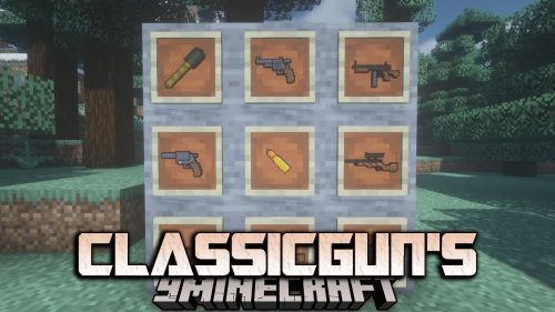ClassicGun’s Mod (1.19.2, 1.18.2) – More Guns in Game Thumbnail