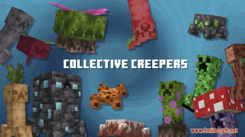 Collective Creepers Resource Pack (1.20.6, 1.20.1) – Texture Pack Thumbnail