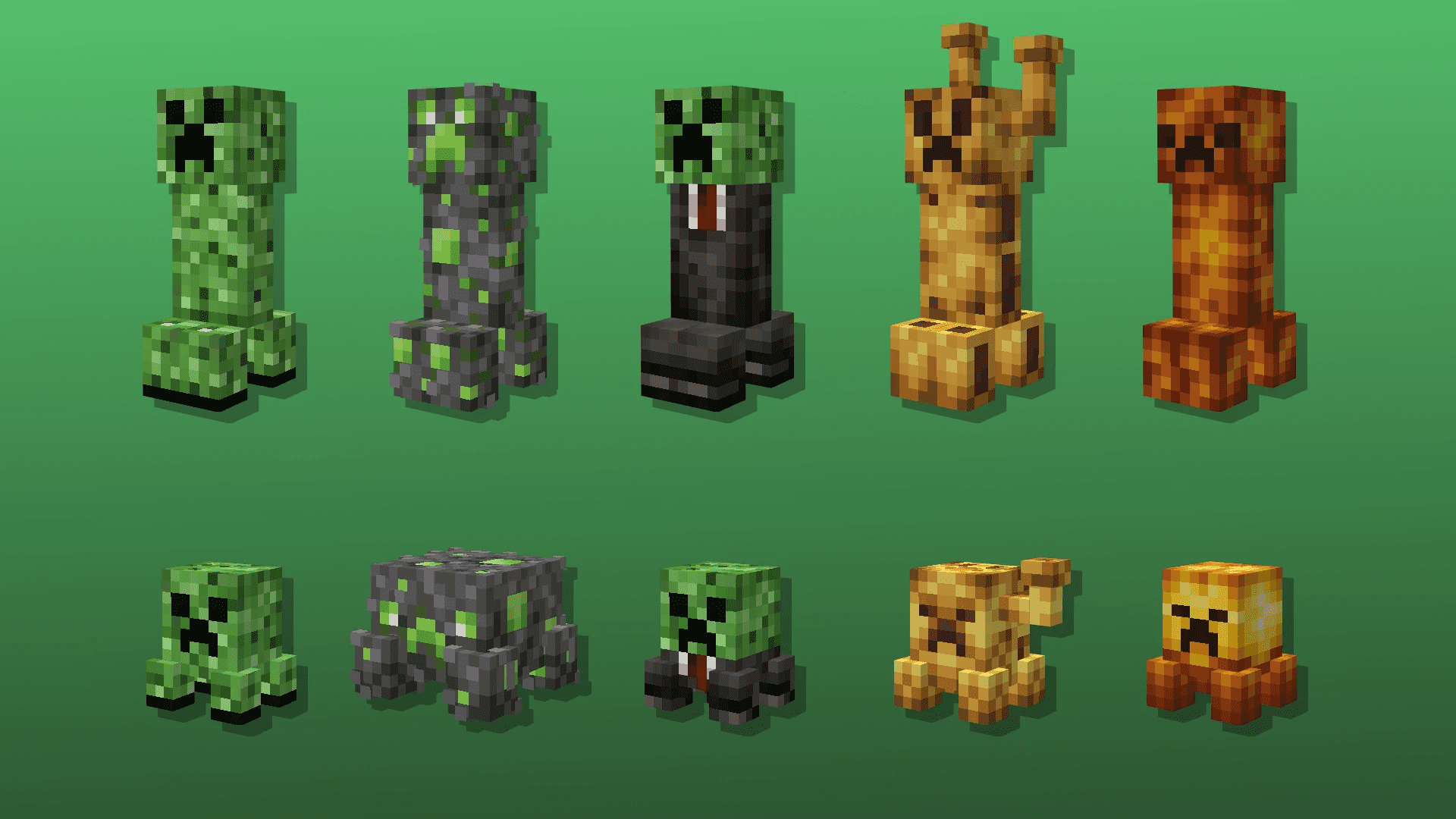 Collective Creepers Texture Pack (1.19) - MCPE/Bedrock 2