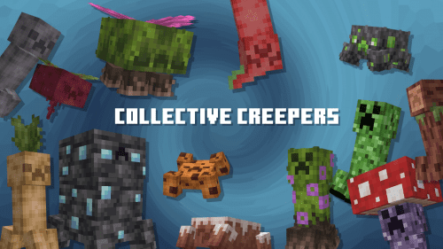 Collective Creepers Texture Pack (1.19) – MCPE/Bedrock Thumbnail