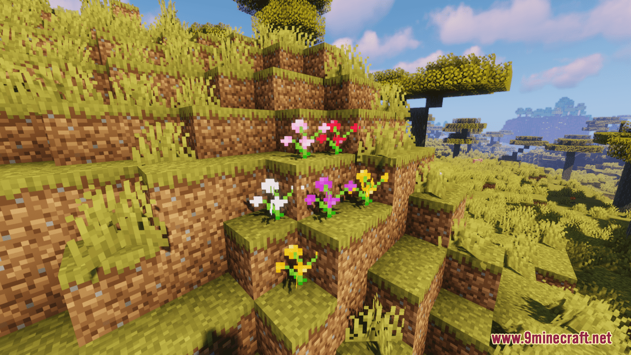 Colourful Orchids Resource Pack (1.20.6, 1.20.1) - Texture Pack 4