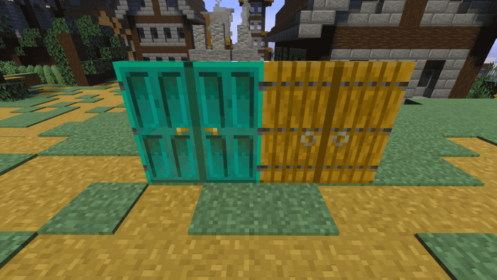 Complement Doors Addon (1.20, 1.19) - MCPE/Bedrock Mod 9