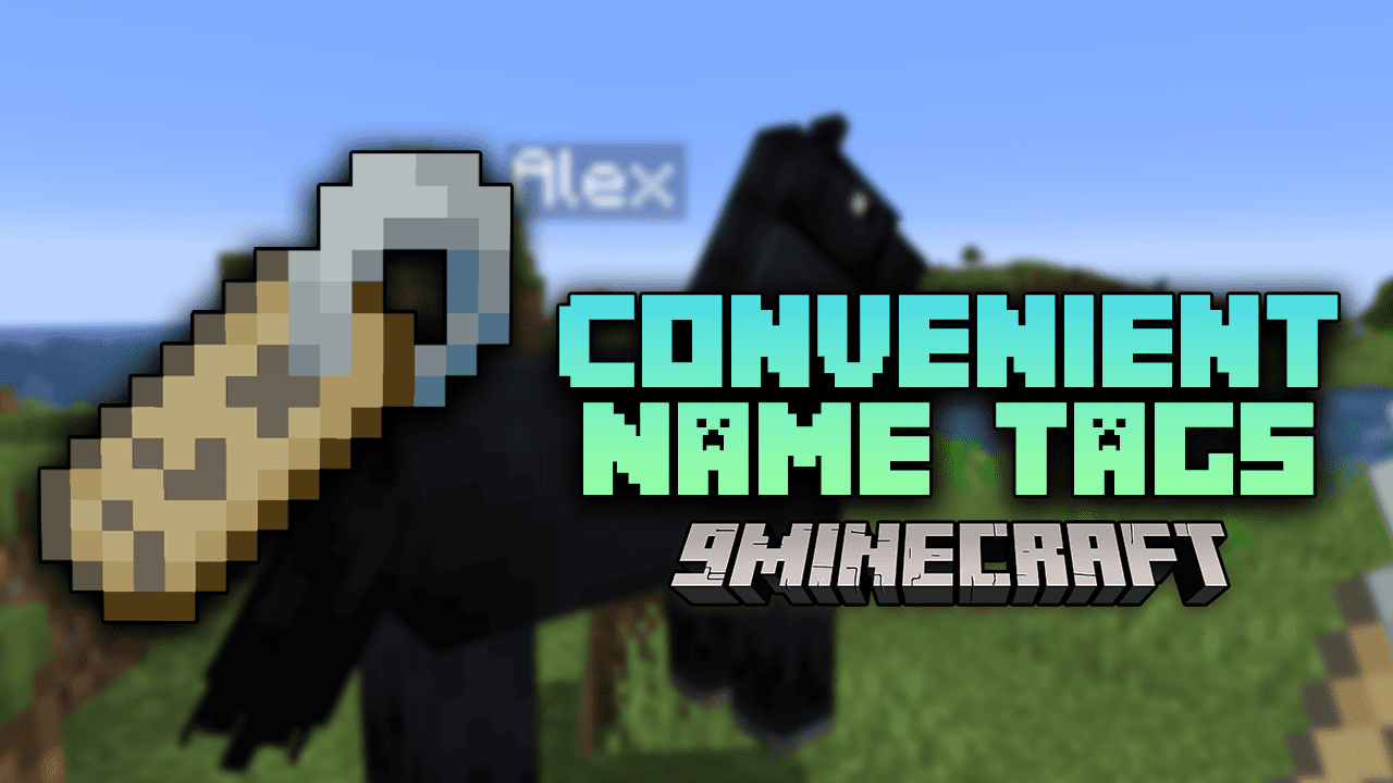 Convenient Name Tags Mod (1.20.1, 1.19.4) - Rename Name Tag Screen 1