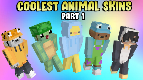 Coolest Minecraft Animal Skins in 2023 [Part 1] Thumbnail